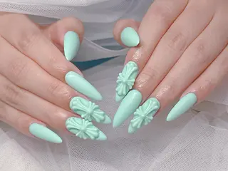 ロング カラー yuna ユナのネイルデザイン