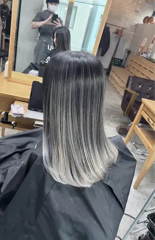 セミロング カラー 指名数No.1 /NAOYAのヘアスタイル