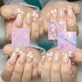 ネイル 🎀 アネラ しま  🎀のネイルデザイン