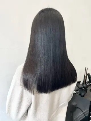 セミロング カラー HARU//原宿🤍 リピート率NO.1のヘアスタイル