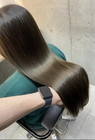 ロング 銀座⭐️髪質改善⭐️ 平中　留生のヘアスタイル