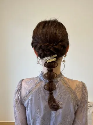 ヘアアレンジ 小森 鈴佳のヘアスタイル