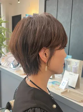 ショート 久保 佳乃のヘアスタイル