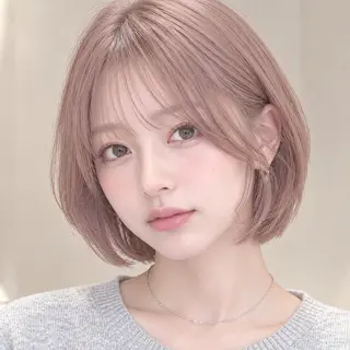 ショート カラー 木下 結華のヘアスタイル