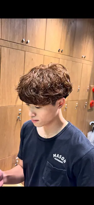 パーマ メンズ fifth 清水睦月のヘアスタイル