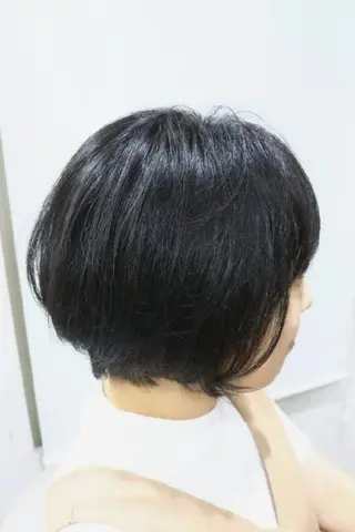 ショート フジタミキ ✨メテオ TR、ヘッドスパのヘアスタイル