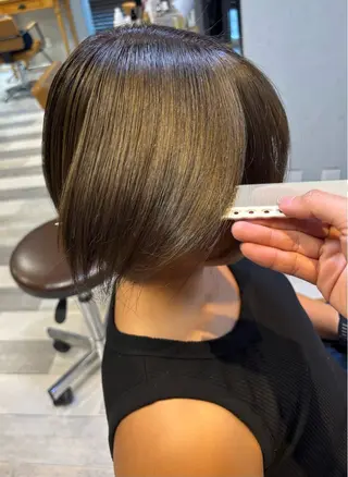 ショート カラー 艶カラー✨ RYUNOSUKEのヘアスタイル