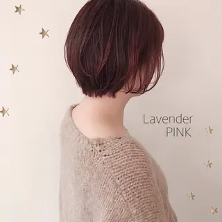 ショート カラー 市川 千夏のヘアスタイル