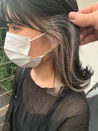 ショート カラー スダユーヤ 💫推しカラーウルフのヘアスタイル