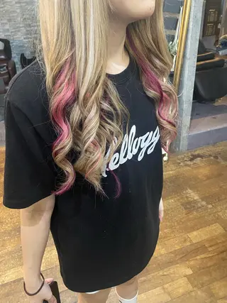 ロング 吉川 眞之亮のヘアスタイル
