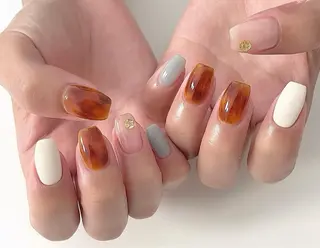 ネイル NailSalon✨ Écrinエクランのネイルデザイン