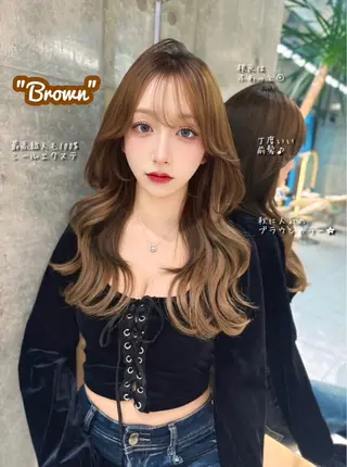 ロング ゆーだい🇰🇷韓国 🇰🇷×髪質改善のヘアスタイル