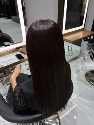 ロング カラー ねね🦖 /ブリーチカラーのヘアスタイル