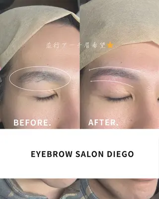 アイブロウ DIEGO 下北沢 Yamaの眉毛・アイブロウイメージ