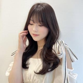 カラー 透明感赤み消し🌿 垢抜けカラー/渋谷のヘアスタイル