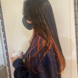 ロング カラー ヘアアレンジ メンズ キッズ ネイル マツエク・マツパ ウルフカット モデル募集中！ミカのヘアスタイル