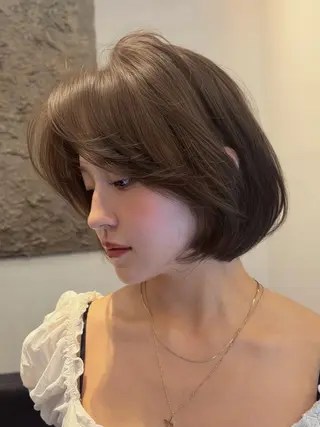 ショート 海野翔吾🇨🇳 ワンホンレイヤーのヘアスタイル