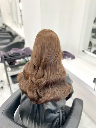 カラー トレンドスタイル🪞 ベージュブラウン🤎のヘアスタイル