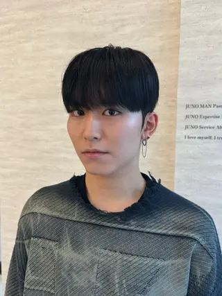 メンズ 韓国式ダウンパーマ 🇰🇷櫻井健のヘアスタイル