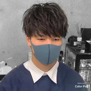 パーマ メンズ メンズパーマの達人 KAITOのヘアスタイル