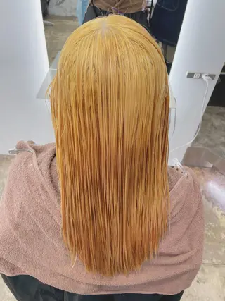 ロング カラー 韓国×網紅ヘア 🤍りん🤍のヘアスタイル