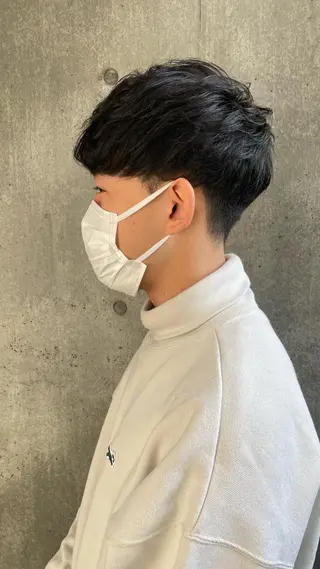ショート メンズ もりたみかこ 美容師お休み中のヘアスタイル