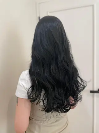 ロング カラー ヘアアレンジ 髪質改善×レイヤー 🫧松野力也のヘアスタイル