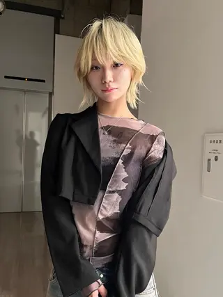 ショート 渋谷ショート、パーマ 美容師vain はるのヘアスタイル