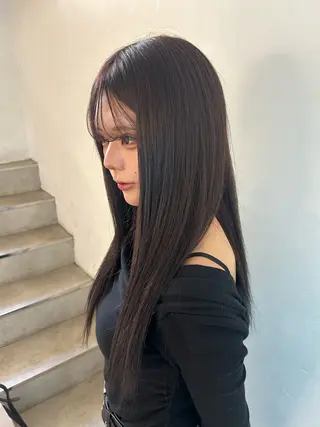 カラー 暖色ෆ透明感カラー 🩷cocoriのヘアスタイル