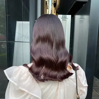 ロング カラー 山内 直英のヘアスタイル