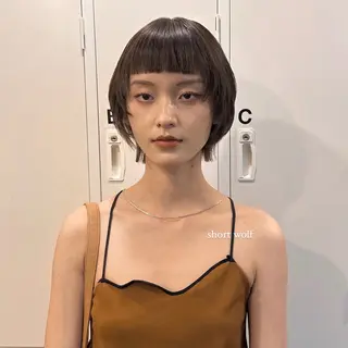 ショート カラー makoto / 韓国風ヘア🎀🪄︎のヘアスタイル