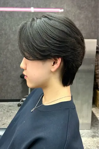 ショート カラー メンズ メンズスタイリスト 前田雄輝のヘアスタイル