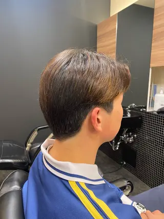 ショート メンズ メンズパーマモデル 大募集中のヘアスタイル