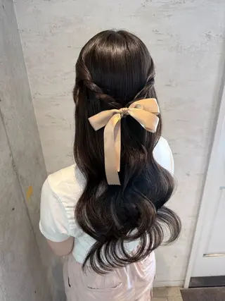 ヘアアレンジ はやしほのか| ヘアセット×カラーのヘアスタイル