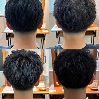 ショート メンズ 🔥フェードカット/ パーマ特化🔥/森のヘアスタイル