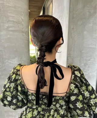 ミディアム ヘアアレンジ lapis / soraのヘアスタイル