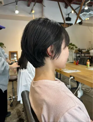 ショート ORe'S HAIR BE　GLaDまなみのヘアスタイル