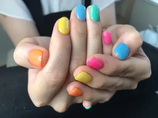 ネイル Mana ·͜· ❤︎のネイルデザイン