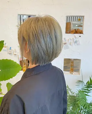 ショート カラー パーマ メンズ キッズ 豊橋美容院 ソンリエのヘアスタイル