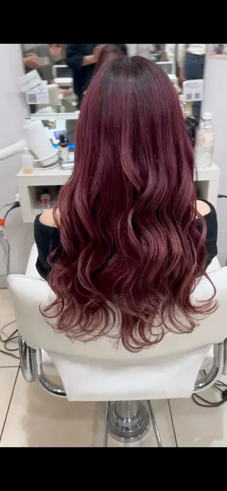 ロング 【髪質改善カラー】 瀧田嵐士🇰🇷のヘアスタイル