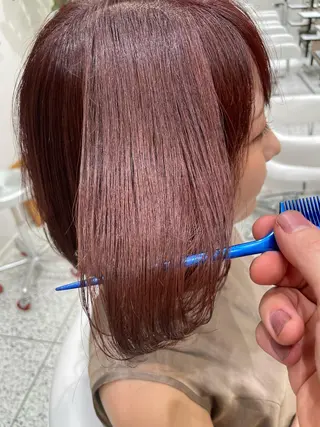 ショート 中西 優典のヘアスタイル