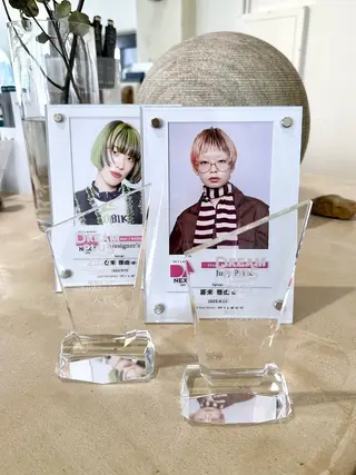 ショート カラー パーマ 似合わせカット ケアパーマ喜来雅由のヘアスタイル