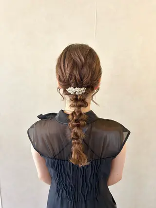 ヘアアレンジ 🎀韓国ヘア Riho🎀のヘアスタイル