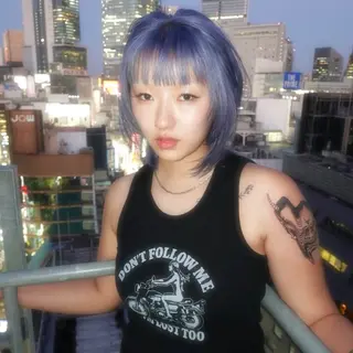 セミロング カラー ﾌﾞﾚｲｽﾞ˚✧₊⁎ ﾚｲﾔｰToriのヘアスタイル