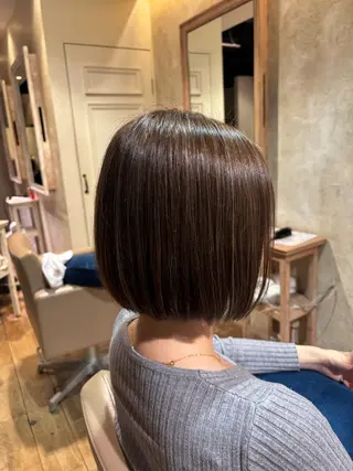 ショート hinano/ 梅田 カットモデルのヘアスタイル