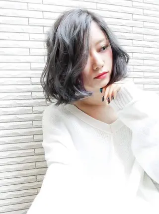 ミディアム 6Dエクステ 板橋店のヘアスタイル