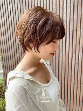 ショート 似合わせカット/ レイヤーカット/新谷のヘアスタイル