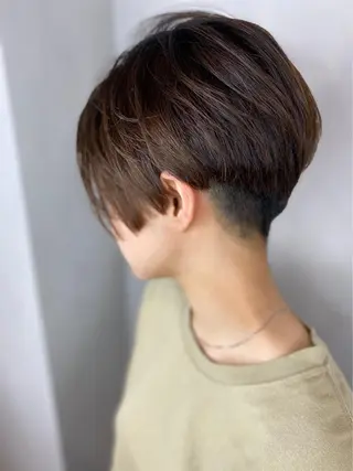 ショート カラー BROCANTE立川 karasawa.nのヘアスタイル