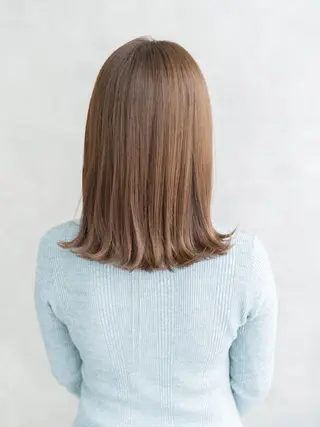 ミディアム 縮毛矯正、ブリーチ 募集/Otohaのヘアスタイル