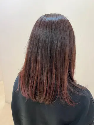 カラー イリサワ レンタのヘアスタイル